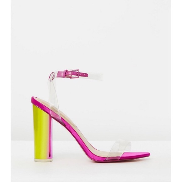 fuschia sandals